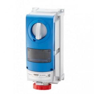 32A 400V 3P+E Sw Socket Outlet IP66