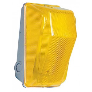 Retta 100W E27 IP44 Yellow Diffuser