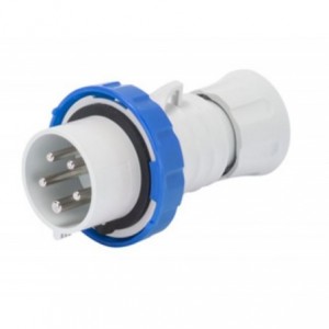 16A 3P+E 250V Plug IP67 9H