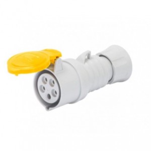 16A 2P+E 110V Connector IP44 4H