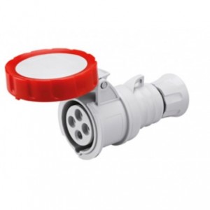 32A 3P+E 400V Connector IP67 6H Screwless