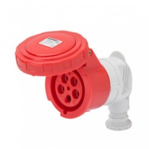 16A 3P+N+E 400V 90D Connector IP67 6H
