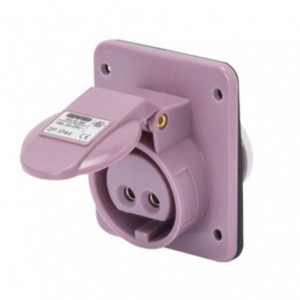 32A 2P 24V 10DEG Socket Outlet IP44