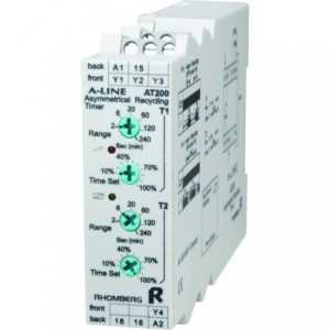 12VAC 0-240m ASYMMETRICAL RECYCLING TIMER