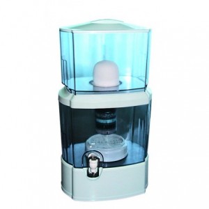 24 LITRE WATER DISPENSER C/W BOTTLE &amp; CARBON FILTER
