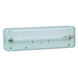 FLUORESCENT LIGHT. 1x8W ELECTRONIC BALLAST- WALL MOUNT