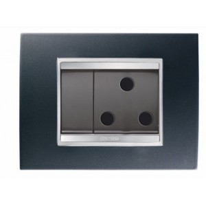 16A Sw Socket Outlet Chorus Lux Slate