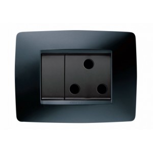 16A Sw Socket Outlet Chorus One Slate