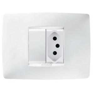 16A 1XN-TYPE Sa Sw Socket Outlet Chorus One White