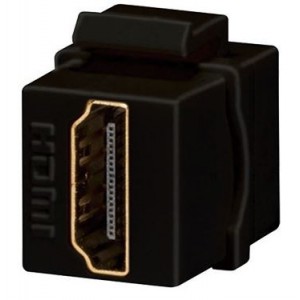 Chorus Keystone HDMI Adaptor Jack Black