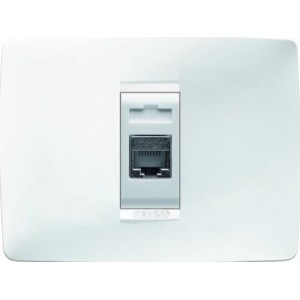 RJ11 Socket And Blank Kit Chorus One White