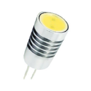1.5W Jc LED Lamp 12V Cool White G6.35 / 2 Per PACK