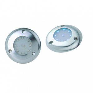 12V Yellow LED Alum. Wall Light IP67
