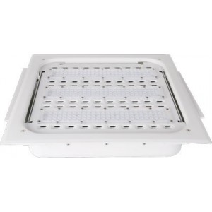 100-277VAC 100W LED 6000K- RECESSED- Gas Station Canopy