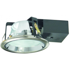 WHITE 2x26W 230V HORIZONTAL D/LIGHT C/W GLASS