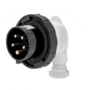 32A 3P+E 500V 90DEG Plug IP44 7H