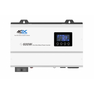 600W Pure Sine Wave Inverter 12VDC:230VAC C/W Charger
