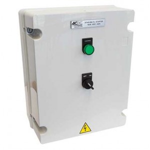15kW 400V S-D COMPRESSOR STARTER GREY POLY IP56