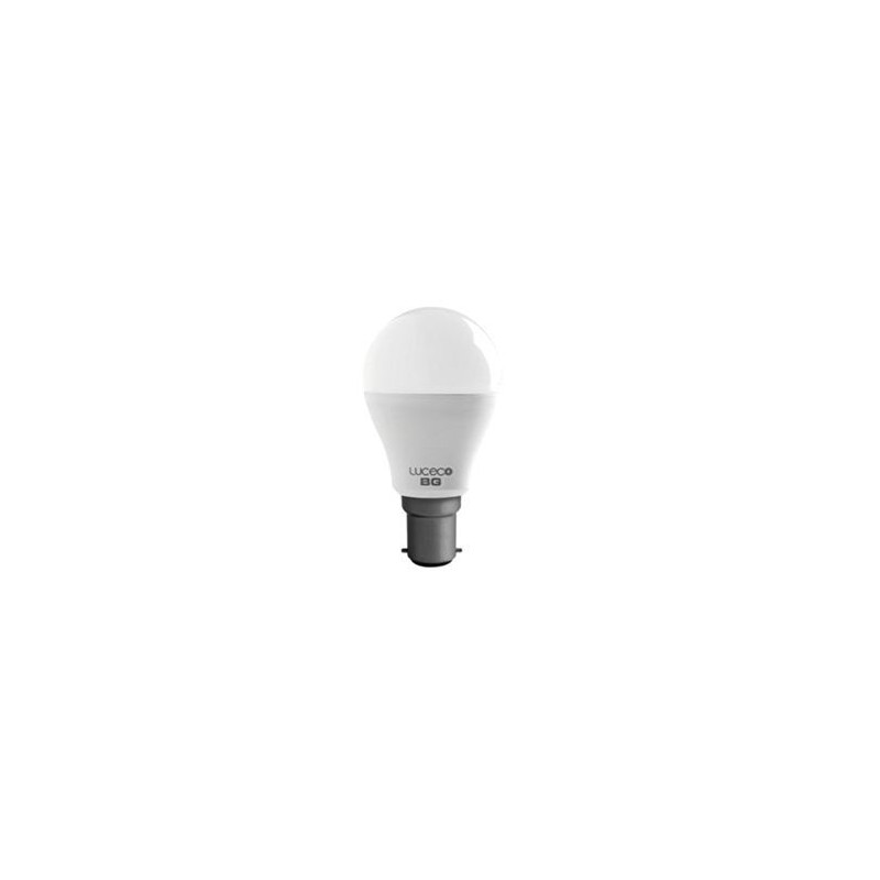 Luceco LA22N5W37/2-LE A60 B22 5W Natural White 2 Pack LED Light Bulb