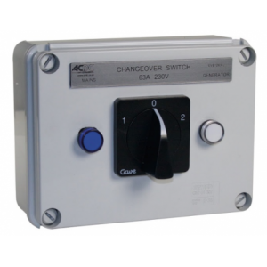 100A 3P Encl C/O Switch LED Ind IP65