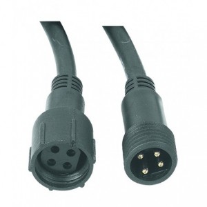 2 M 2 x 0.75mm CABLE WITH 2 PIN PLUG 1xF/M 1xM PLUG