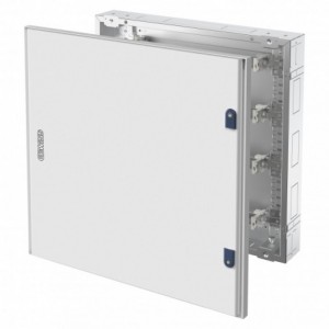 DB 4x24 GREY C/W STEEL DOOR IP40