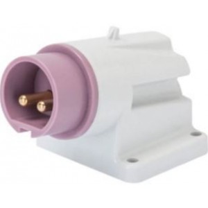 16A 2P 24V 90DEG Appl.inlet IP44