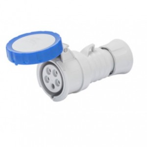 16A 2P+E 230V Connector IP67 6H Screwless