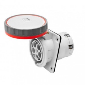 125A 3P+E 400V 10D SOCK-OUT.IP67 6H + Pilot Pins