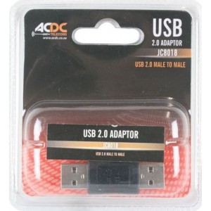 USB 2.0 A Male To A Male Adaptor