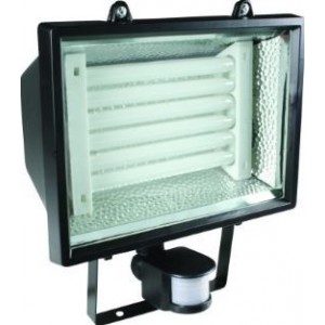 40W Rx7S CFL FLOODLIGHT C/W MOTION SENSOR AND LAMP