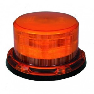 9-32VDC- RED- BEACON- 8 Flash Patterns Base MOUNT- IP67