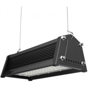 100-277VAC 50W LED Linear Highbay 60°X100° Beam 5500K