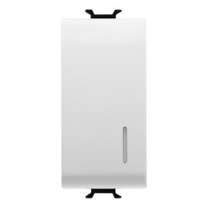 Chorus 1P 16A Illuminable Pushbutton White