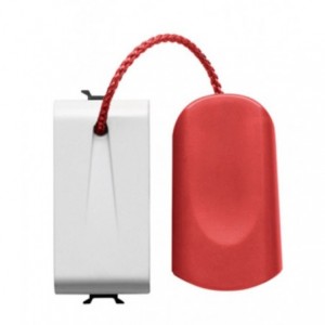 Chorus 1P 16A White Pushbutton + Red Pullcord