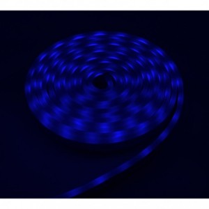 BLUE LED 8x16MM NEON FLEX 5M C/W 230VAC PSU