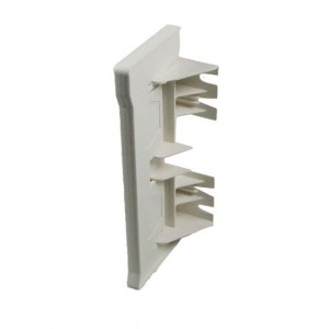 PVC Trunking End Cap For Kappa 45 135 X 56MM