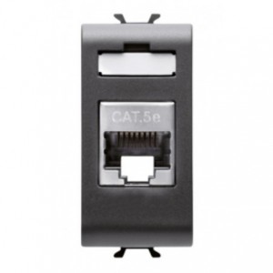 Chorus 1M RJ45 Cat 5 Ftp Connection Black