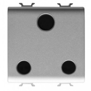 Chorus 2M 2P+E South African 16A 240V Socket Titanium