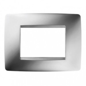 Chorus One 3-GANG Cover Plate Chrome