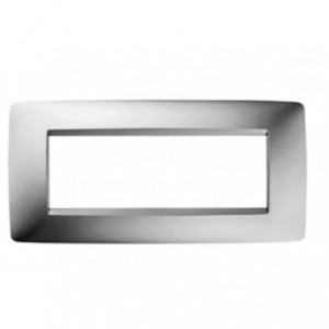 Chorus One 6-GANG Cover Plate Chrome