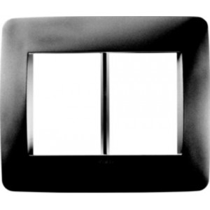 4X4 Cover Plate 3 + 3 Gang Slate