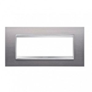 Chorus Lux 6-GANG Cover Plate Stainless Steel