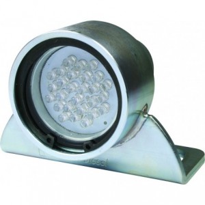 12 - 36VDC 8W Blue Round LED Marker Lamp