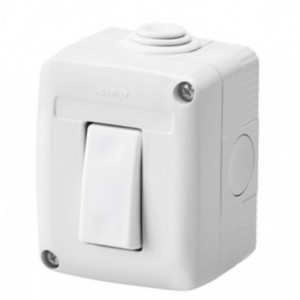 16A 1P 1-WAY Surface Switch IP40