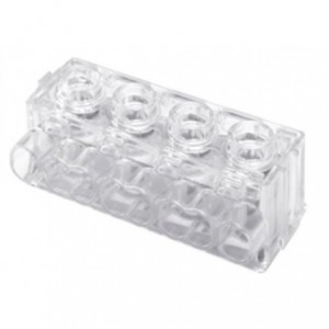 Terminal Block 8 Way Transparent 76 Amps