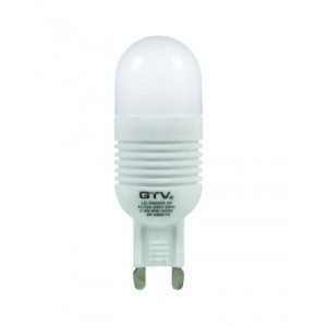 2.4W G9 LED Lamp 230VAC Warm White / 2 Per PACK