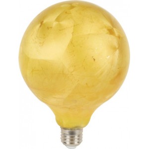230VAC 6W Yellow G95 Warm White LED Ice Flower Lamp E27