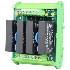 Opto Coupler 4 Way.in 24VDC- Switching 240VAC- 4A