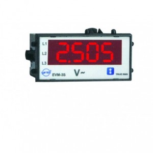 10-600VAC THREE PHASE VOLT METER 96x96